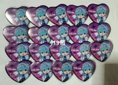 すとぷり　ころん　ハートの缶バッチ　2022　ハロウィン　デフォ