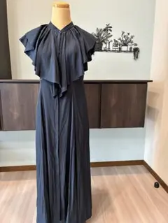 COCODEAL ロングワンピース　ネイビー　マキシ丈のサムネイル