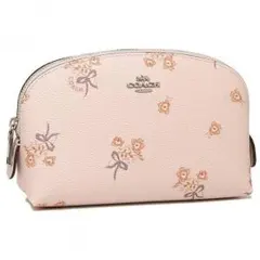 【coach ピンク花柄 ポーチ】