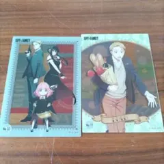 スパイファミリー　クリアカードコレクション　2枚セット