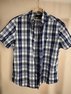 Ralph Lauren 半袖シャツ L ネイビー/ホワイト