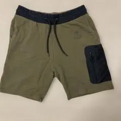 H&M オリーブグリーン ショートパンツ ハーフパンツ　サイズS カーキ