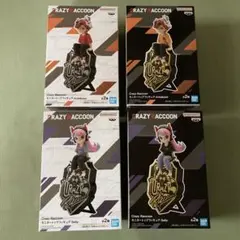 CRAZY RACCOON フィギュア 4種セット