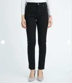 YANUK ヤヌーク PATRICIA パトリシア スキニー 26 ブラック