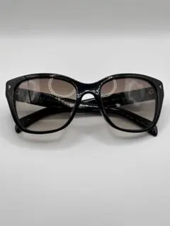 PRADA サングラス SPR09S-F 黒 伊製 高級のサムネイル
