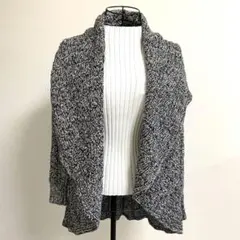 ラルフガーデ⭐️美品RALPH LAURENニット☆変形カーディガン　日本未発売