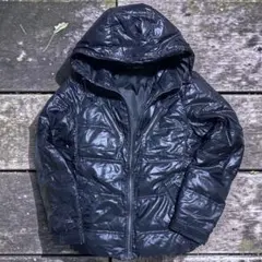 y2k archive ナイロン フード ブルゾン ジャケット 光沢 短丈