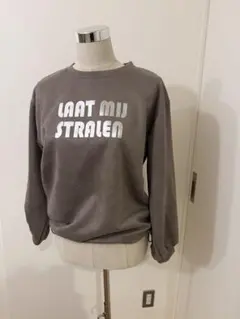 しまむら 未使用 チャコールグレー 長袖 トップス