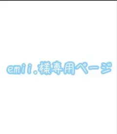 emii.様専用ページ