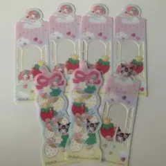 サンリオブックマークコレクション　いちご新聞　マイメロ　クロミ　マロンクリーム