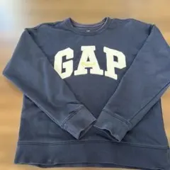 GAP ネイビー ロゴ トレーナー