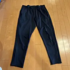 adidas 3ストライプ ブラックジャージパンツ