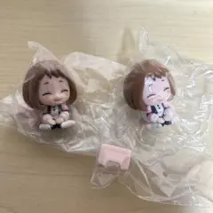僕のヒーローアカデミア 麗日お茶子 すわらせ隊　ガチャガチャ　2個セット