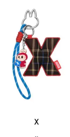 POPMART THE MONSTERS アルファベットペンダント X