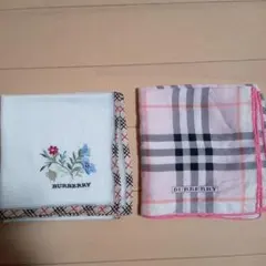 BURBERRY シルク100% スカーフ - メルカリ