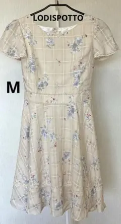 LODISPOTTO 半袖ワンピース　花柄　M