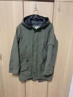 フィッシュテイルパーカー XS オリーブグリーン　ace hotel