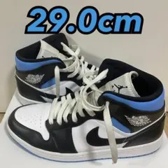 NIKE W AIR JORDAN 1 MID UNIVERSITY BLUE