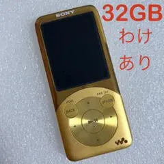 【わけあり】　SONY ウォークマンNW-S756 32GB くろ