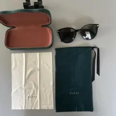 ビンテージ】GUCCI サングラス GG2456/S Gロゴクリアフレーム - メルカリ