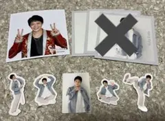 ★ましかくフォト King&Prince  キンプリ　フレークシール　岸優太