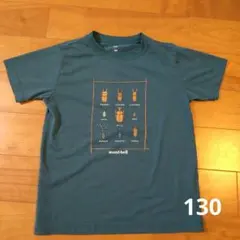 mont-bell モンベル 昆虫デザイン Tシャツ 130のサムネイル