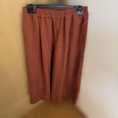 ウエストゴム ガウチョパンツ