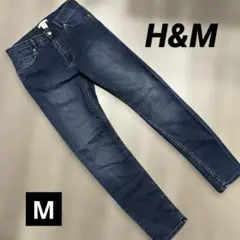 H&M ダークブルー スキニーデニム