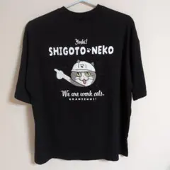 仕事猫 Tシャツ