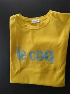 le coq sportif 半袖Tシャツ イエローのサムネイル