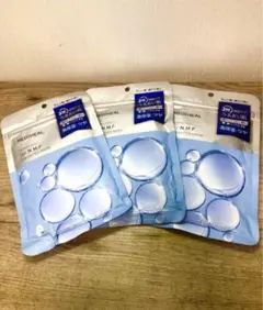 メディヒール パック　3ミニッツ　マスク　アクアマイド with NMF 3袋