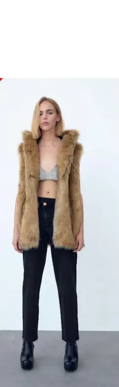 完売品 ZARA フェイクファージャケット S新品タグ付き ZARA 新品 アニマル柄フェイクファージャケット Sサイズ - メルカリ