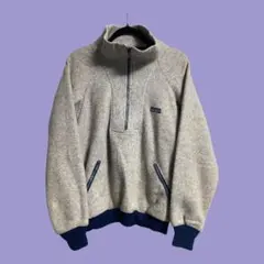 雰囲気抜群　80s Patagonia パタゴニア ハーフジップL