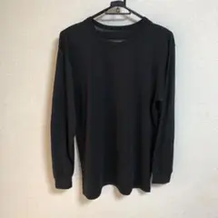メンズ長袖　アンダーシャツ ●サイズL カラー　ブラック