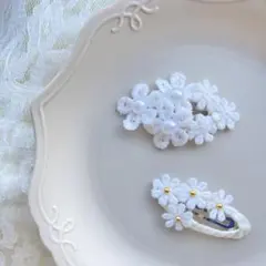 ぱっちんピン　2点セット　ベビー　キッズ　ヘアクリップ　ヘアピン