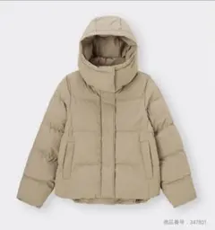 gu ヒートパデッドブルゾン