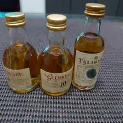 ウイスキー ミニボトル 3本セットのサムネイル