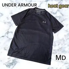 【UNDER ARMOUR】ブラック 半袖 heat gear Tシャツ МDのサムネイル