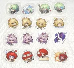 崩壊スターレイル　ステッカー　アナイクス　アグライア　キャストリス　トリビー