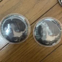 銀河特急ミルキーサブウェイ 映画 マット缶バッジ