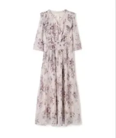 【JILL by JILLSTUART】ぼかしフラワープリントワンピースFree