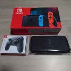Nintendo Switch 本体 バッテリー強化版 ネオンブルーネオンレッドのサムネイル