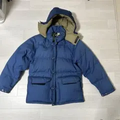 70s Vintage！ 茶タグ ノースフェイス ダウンジャケット フード付き