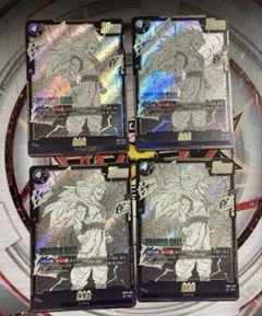 美品　孫悟空　SB02-023 SR 4枚セット　漫画　manga ブースター