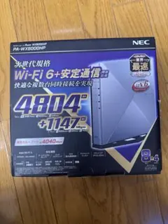 NEC Aterm PA-WX6000HP 無線LANルーター 動作確認済 箱付のサムネイル
