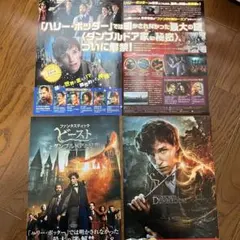 ファンタスティックビースト　チラシ　映画