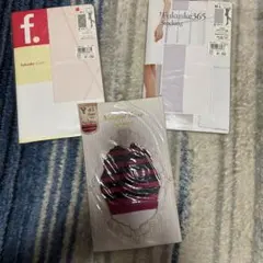 fukuske ストッキング M-L ピンク 2点セット　スパッツ黒ピンクM〜Ｌ