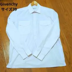 Givenchy 前ポケット付きデザインシャツ　サイズ39 薄紫色のサムネイル