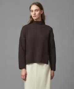 プルミエアロンディスモン ウールカシミヤハイネックニットプルオーバーのサムネイル