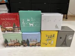 KALDIクリスマスデザインマグカップ、猫柄セット